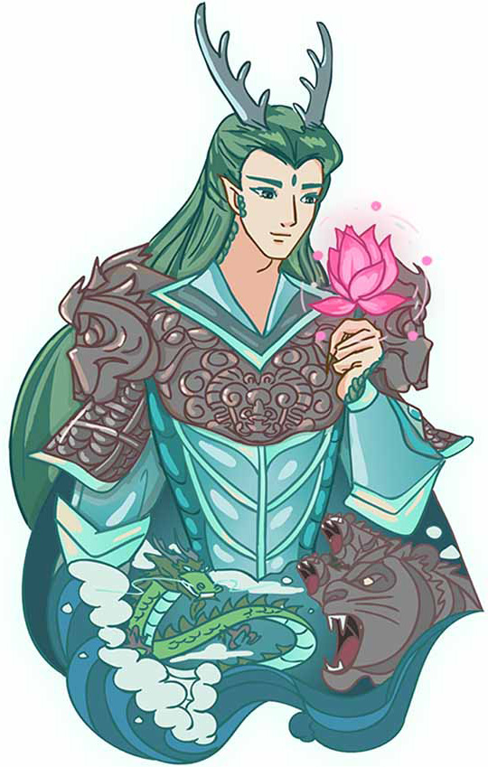 墨羽动画《行游记》角色IP介绍